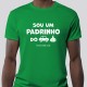 T-shirt homem “Padrinho do c*r*lho”